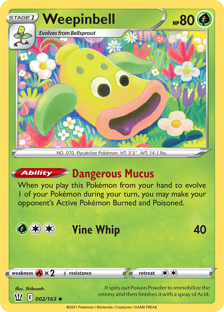 Weepinbell: Battle Styles