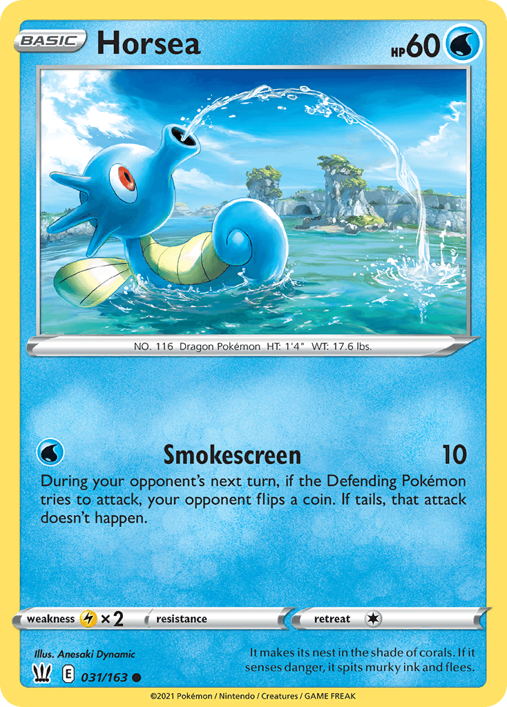 Horsea: Battle Styles