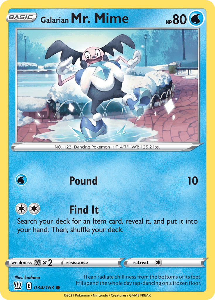 Galarian Mr. Mime: Battle Styles