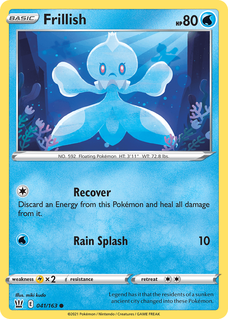 Frillish: Battle Styles