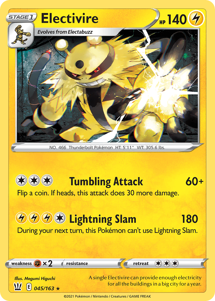 Electivire: Battle Styles