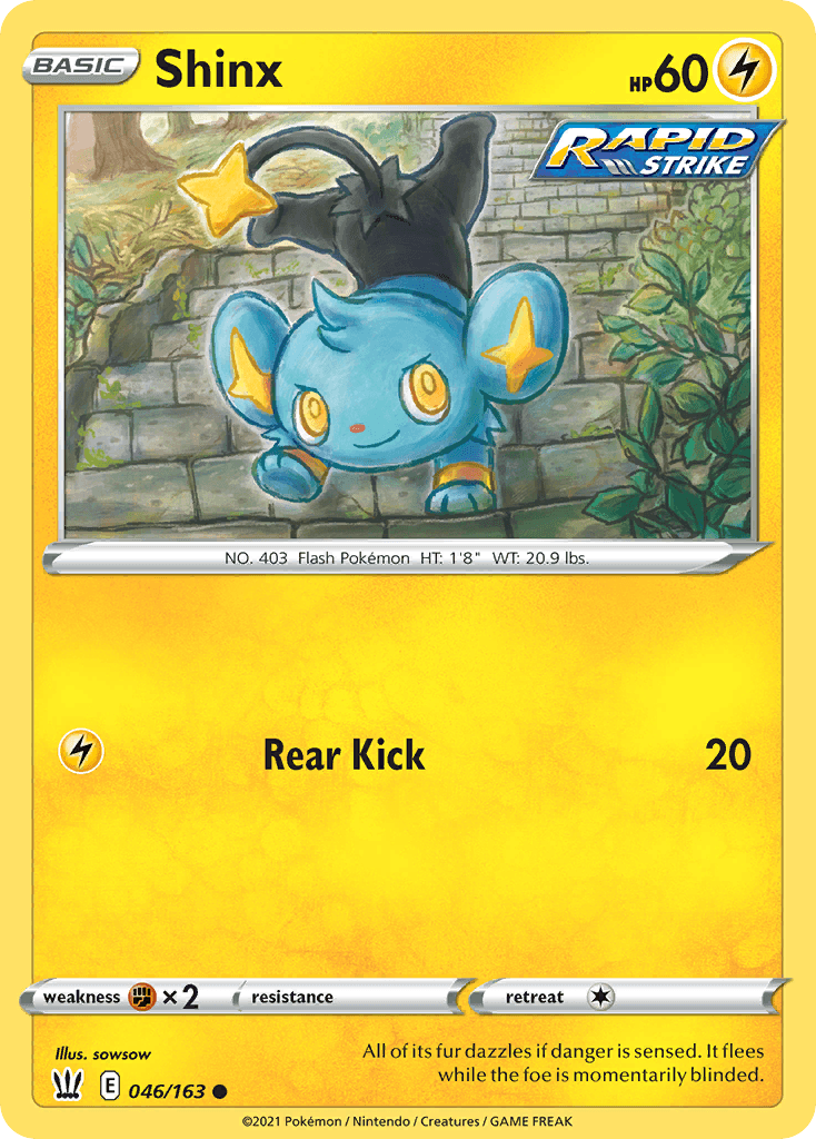 Shinx: Battle Styles