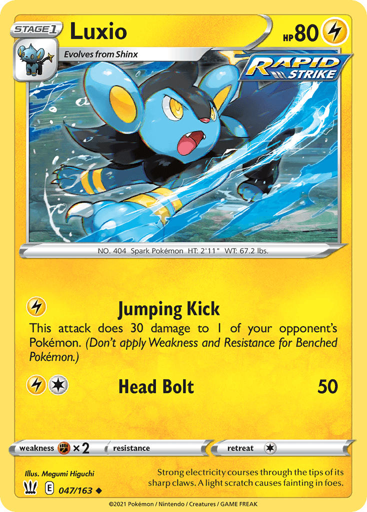 Luxio: Battle Styles