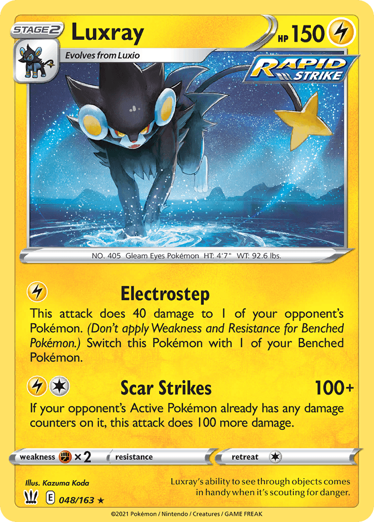 Luxray: Battle Styles