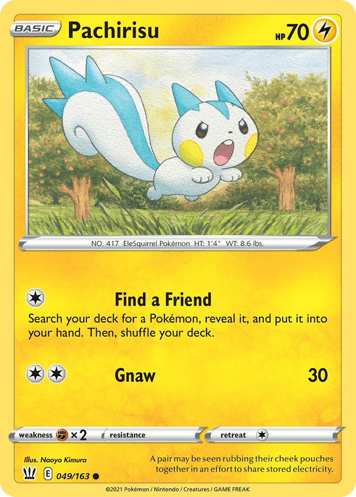 Pachirisu: Battle Styles