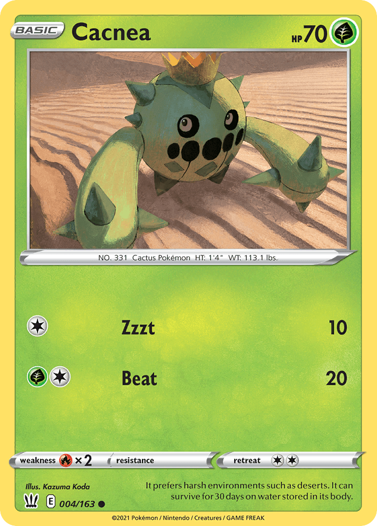 Cacnea: Battle Styles