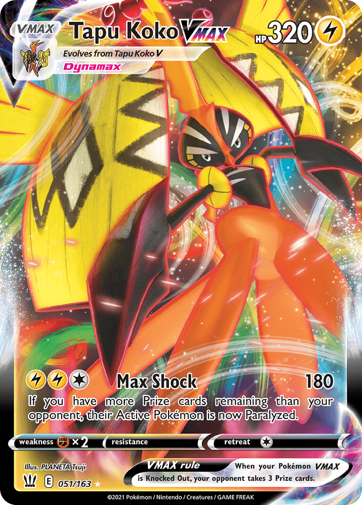 Tapu Koko VMAX: Battle Styles