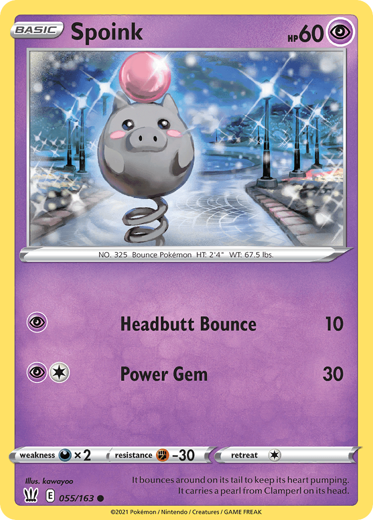 Spoink: Battle Styles