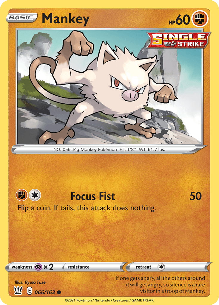 Mankey: Battle Styles