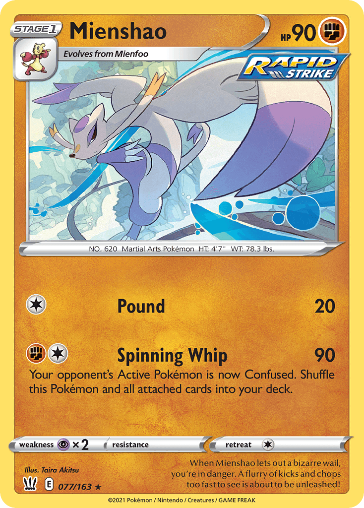 Mienshao: Battle Styles