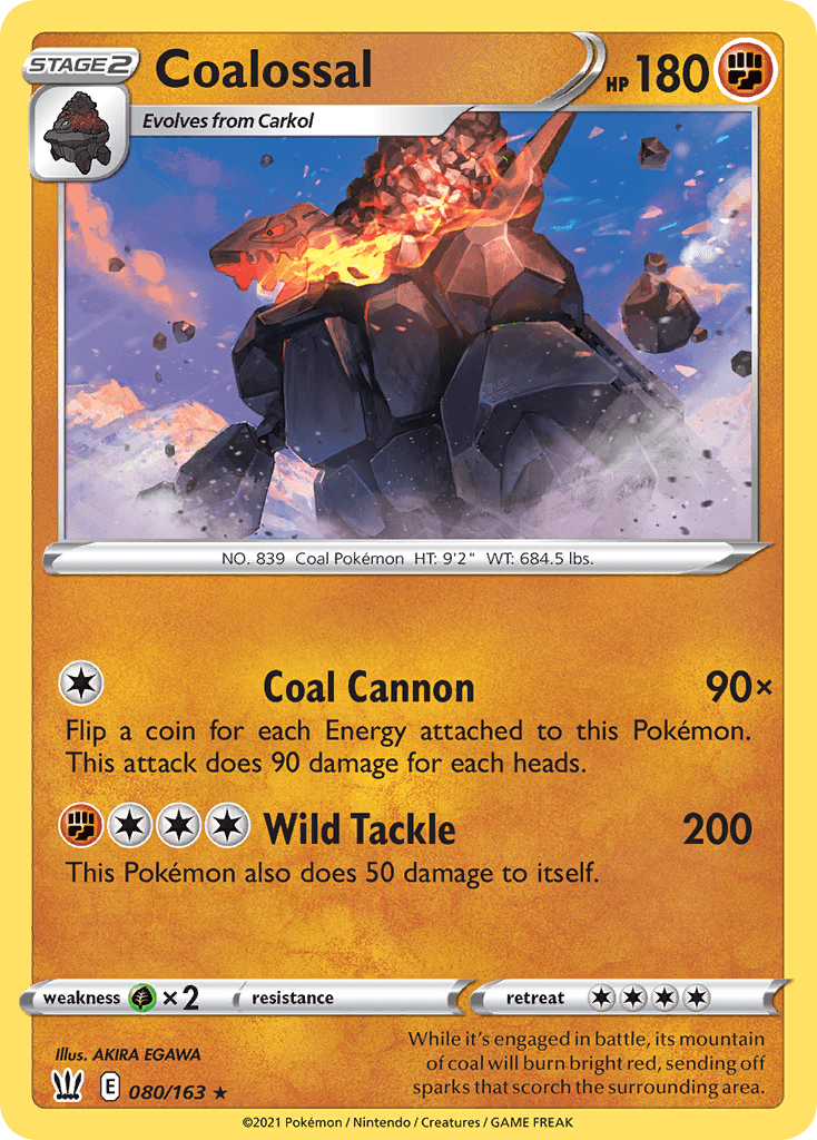 Coalossal: Battle Styles