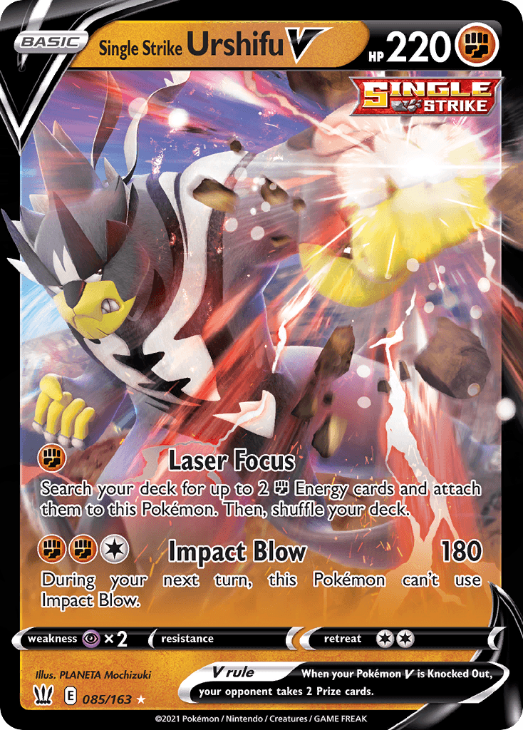 Single Strike Urshifu V: Battle Styles