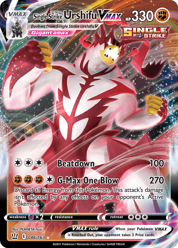 Single Strike Urshifu VMAX: Battle Styles
