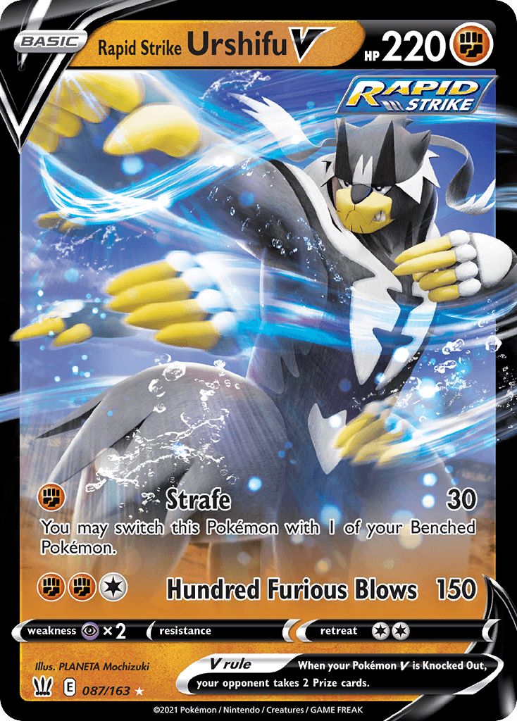 Rapid Strike Urshifu V: Battle Styles