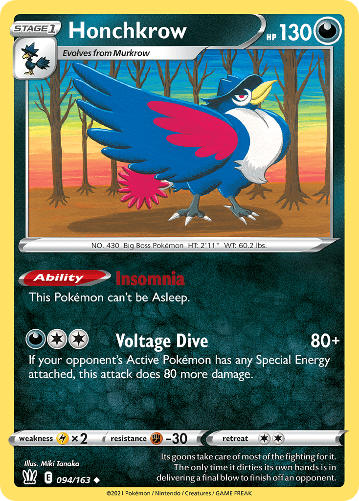 Honchkrow: Battle Styles
