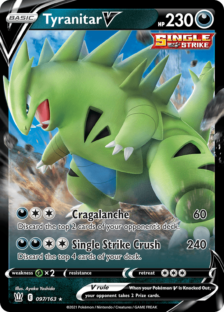 Tyranitar V: Battle Styles
