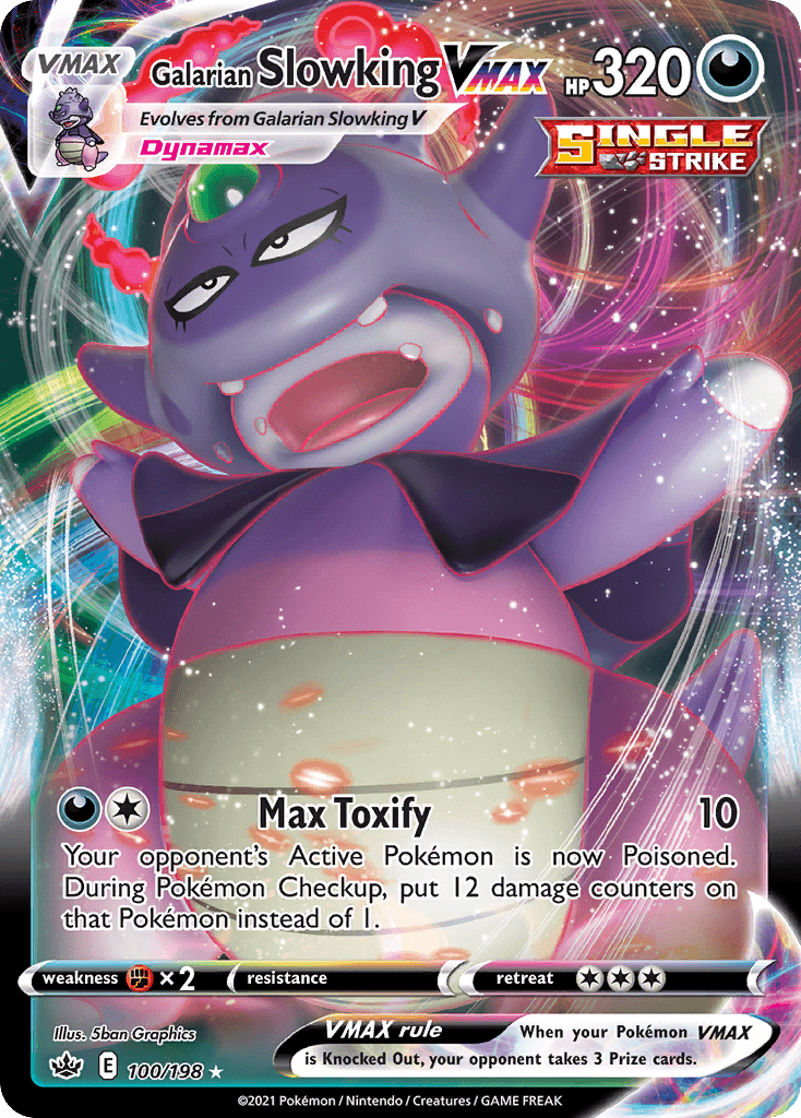 Galarian Slowking VMAX: Chilling Reign