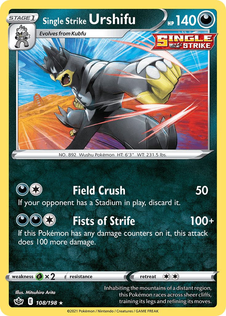 Single Strike Urshifu: Chilling Reign