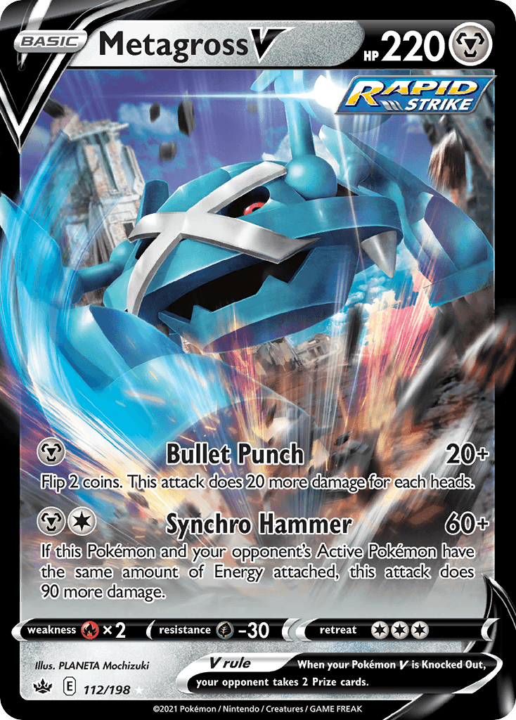 Metagross V: Chilling Reign