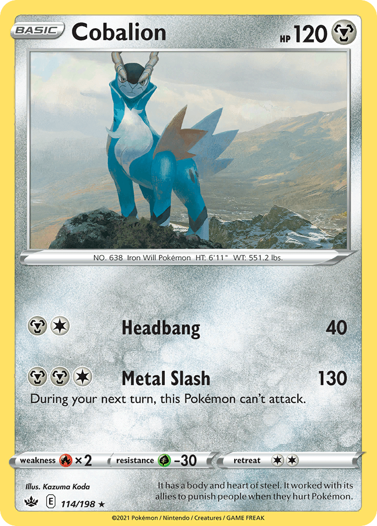 Cobalion: Chilling Reign