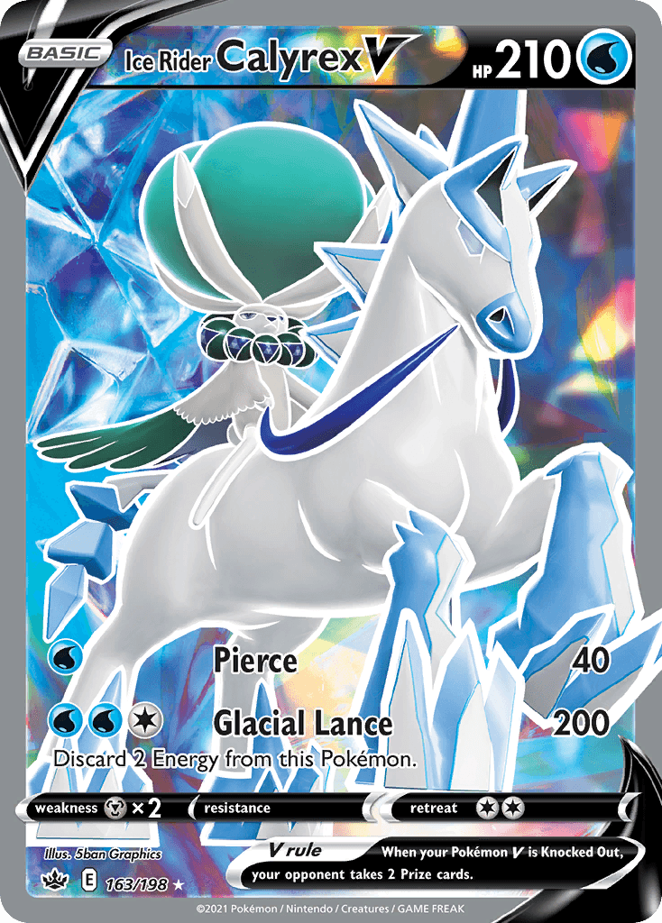 Ice Rider Calyrex V: Chilling Reign