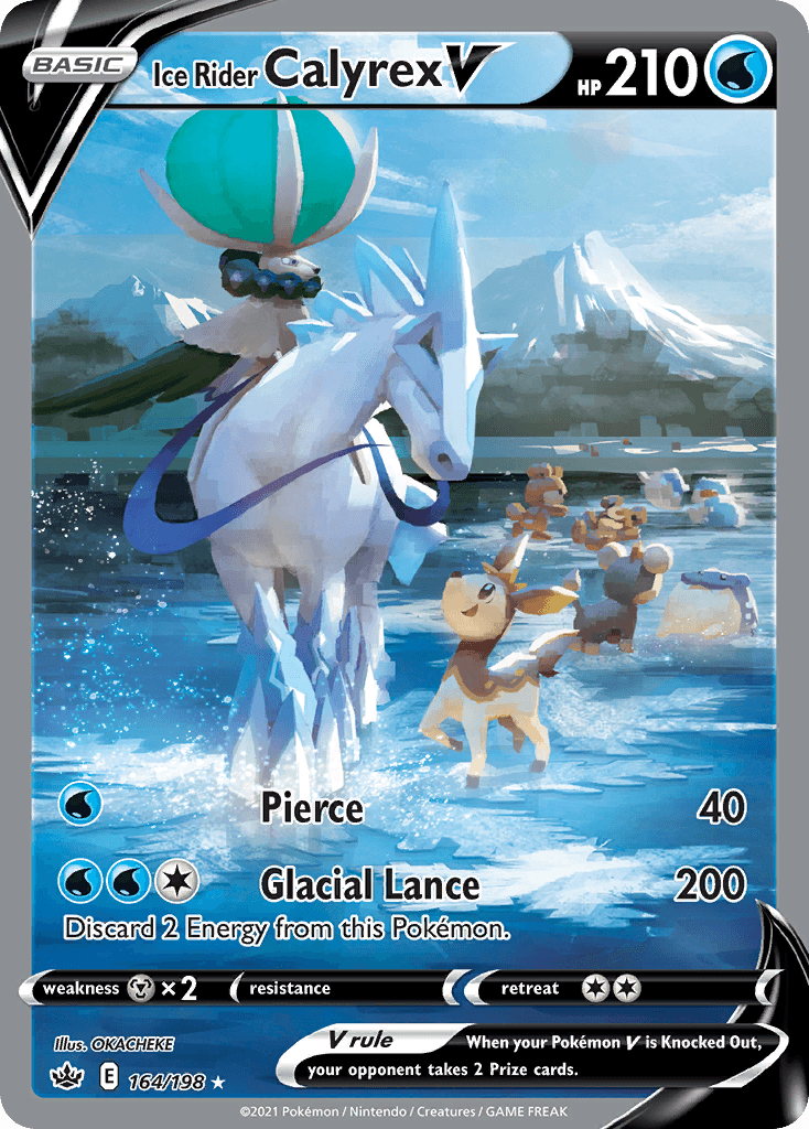 Ice Rider Calyrex V: Chilling Reign