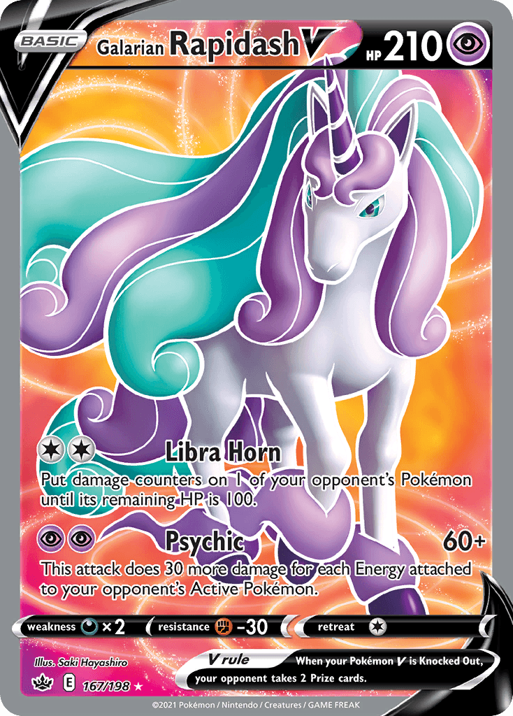 Galarian Rapidash V: Chilling Reign