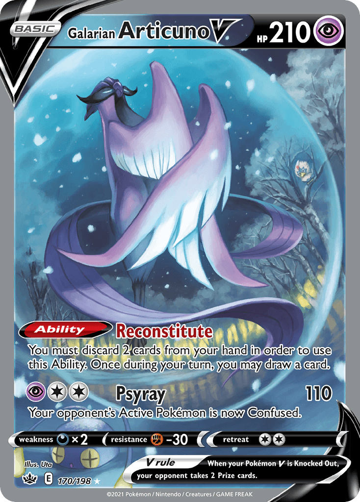 Galarian Articuno V: Chilling Reign