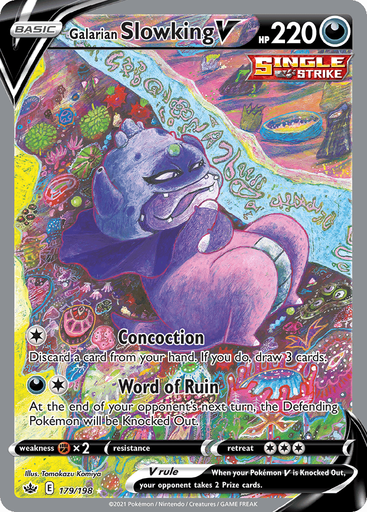 Galarian Slowking V: Chilling Reign