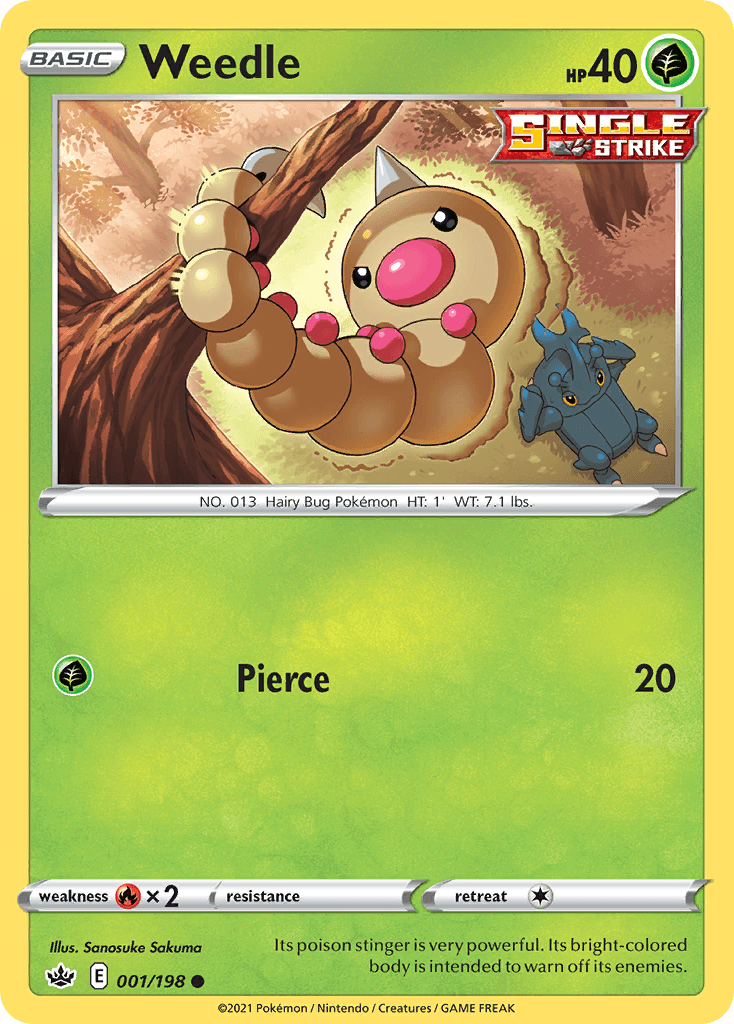 Weedle: Chilling Reign