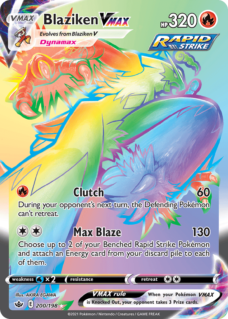 Blaziken VMAX: Chilling Reign