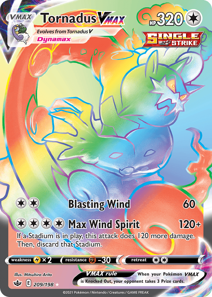 Tornadus VMAX: Chilling Reign