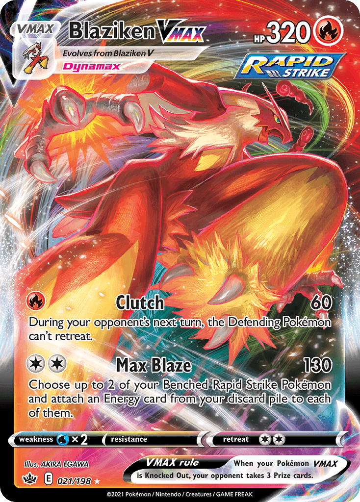 Blaziken VMAX: Chilling Reign