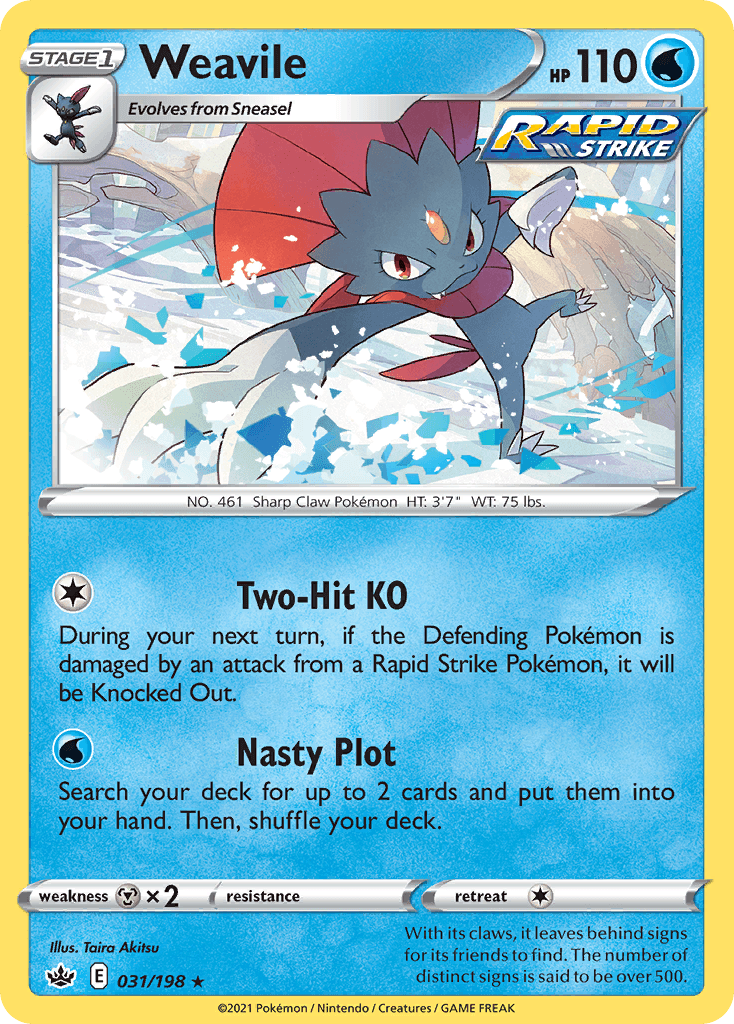 Weavile: Chilling Reign