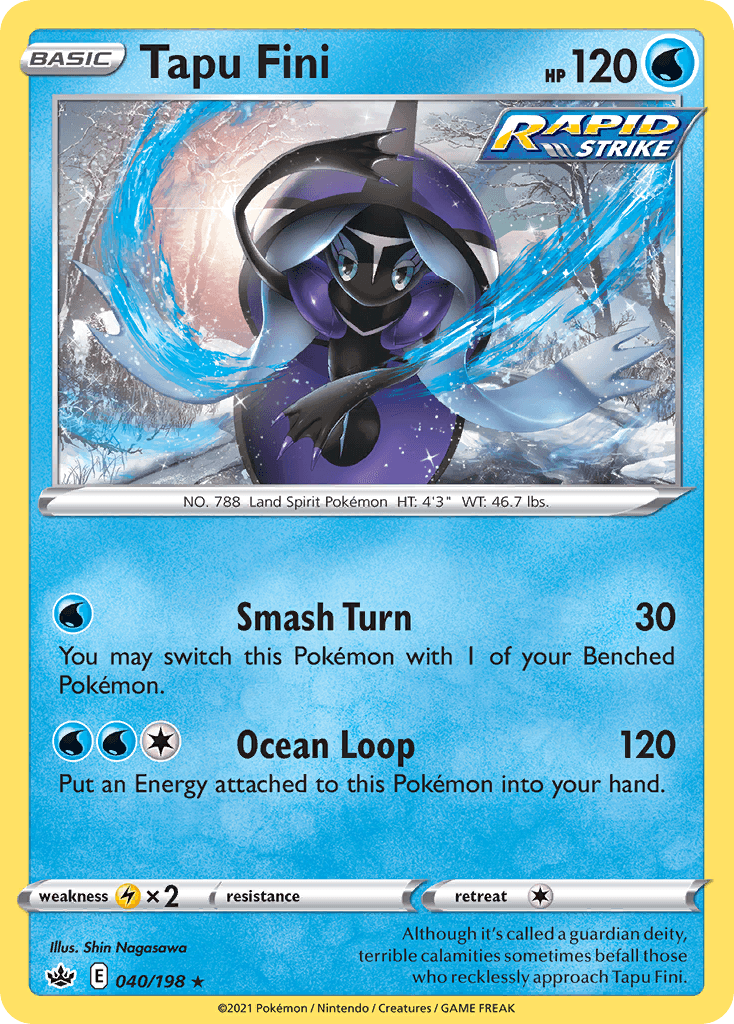 Tapu Fini: Chilling Reign