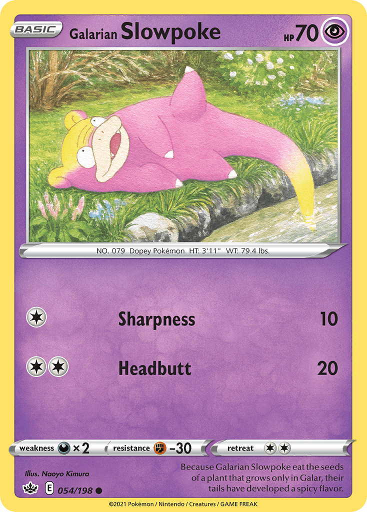Galarian Slowpoke: Chilling Reign