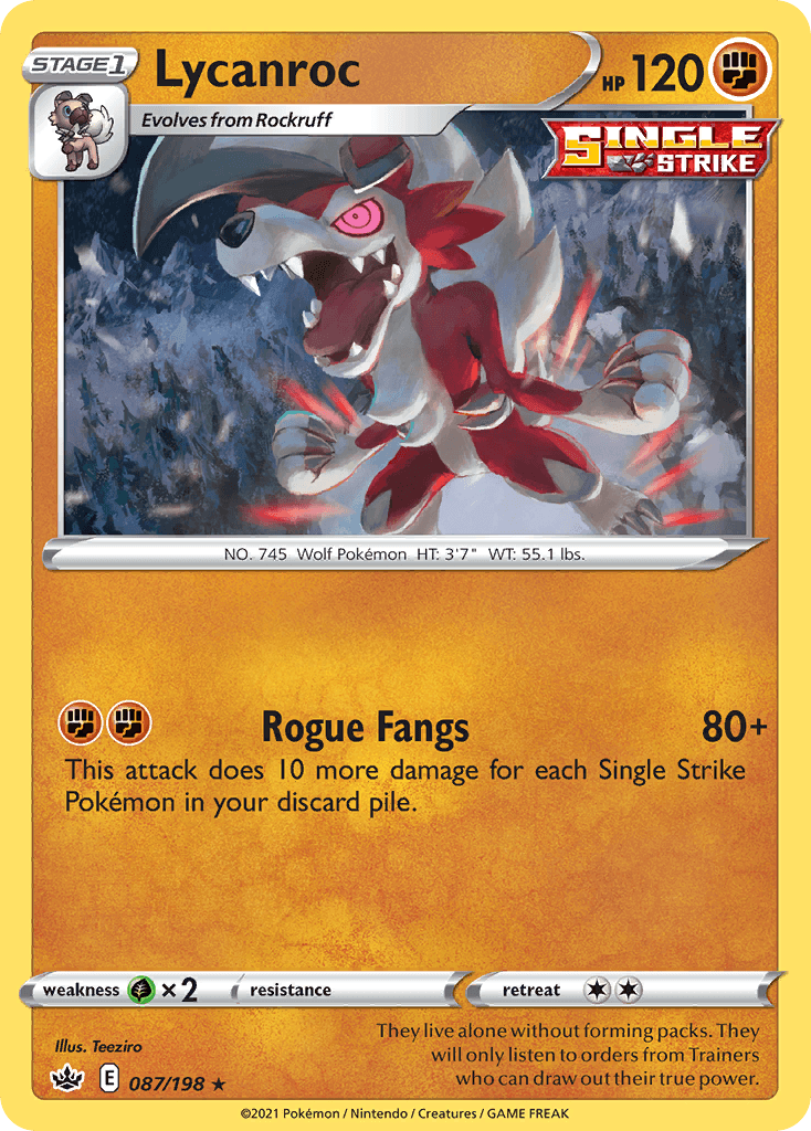 Lycanroc: Chilling Reign