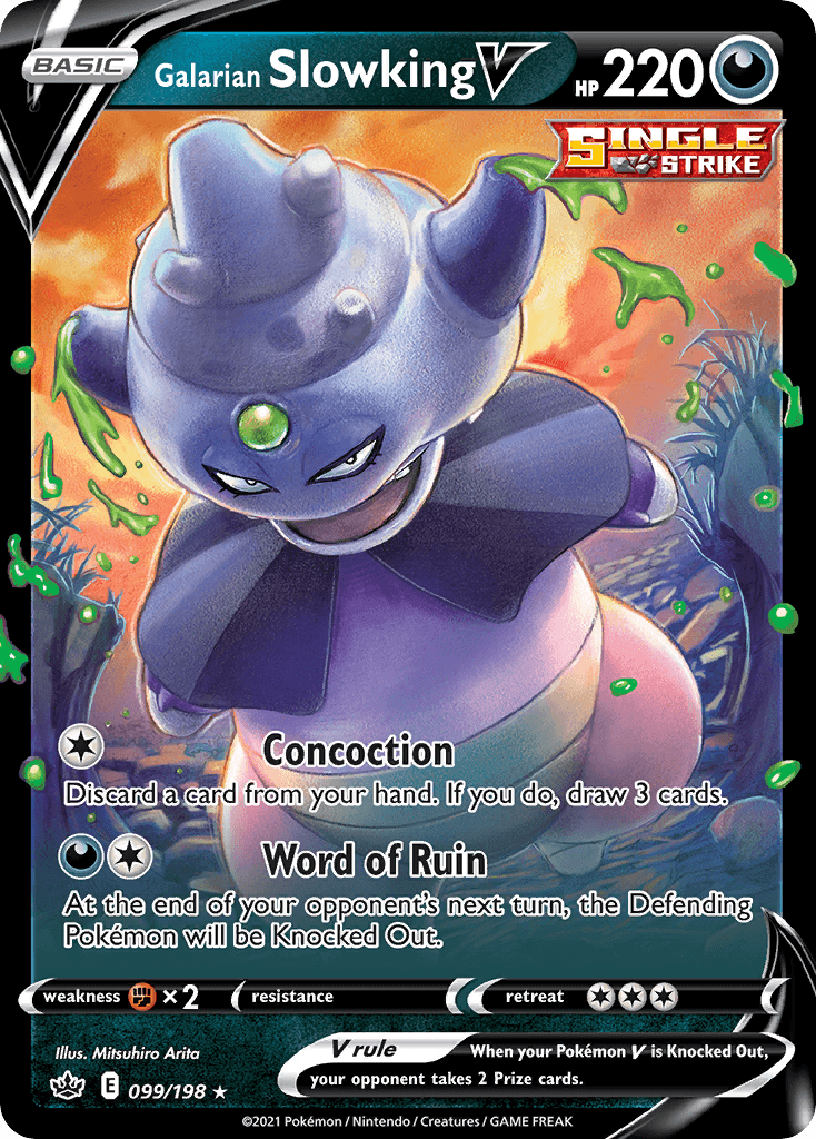 Galarian Slowking V: Chilling Reign