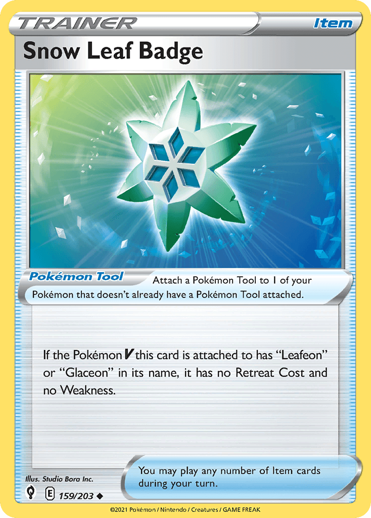 Snow Leaf Badge: Evolving Skies