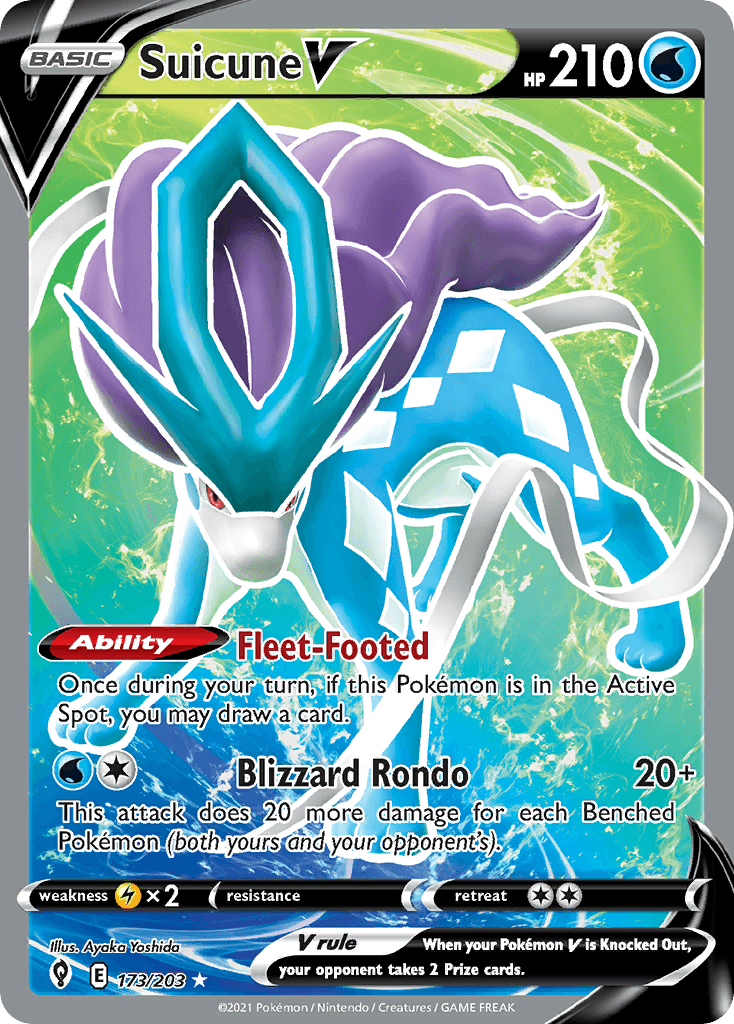 Suicune V: Evolving Skies