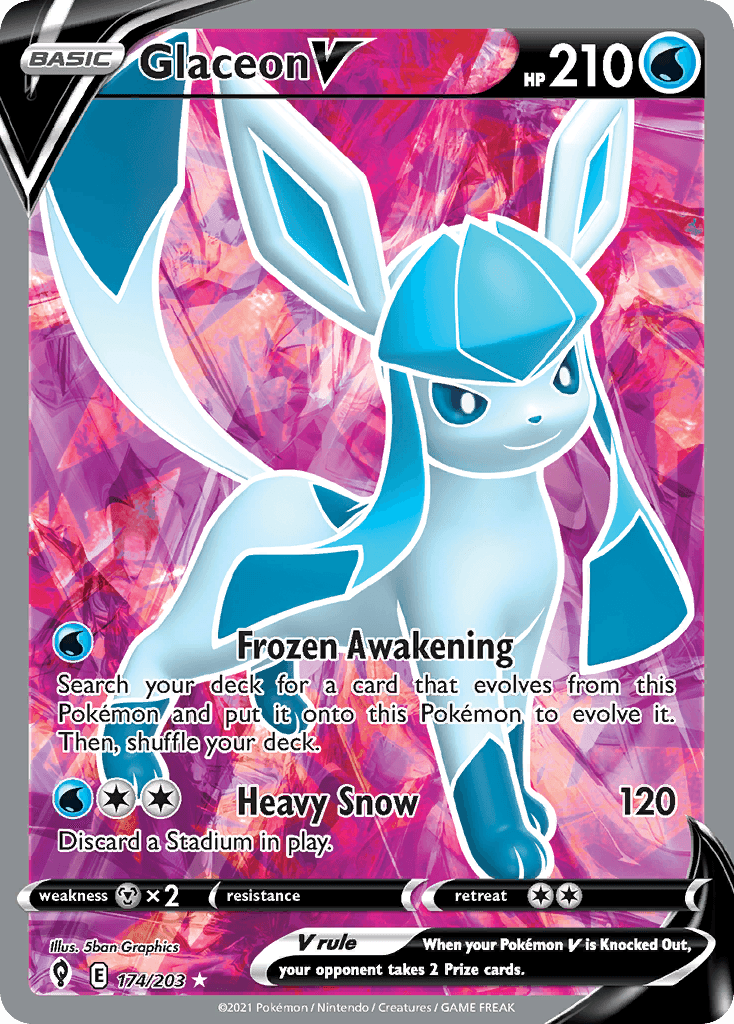 Glaceon V: Evolving Skies