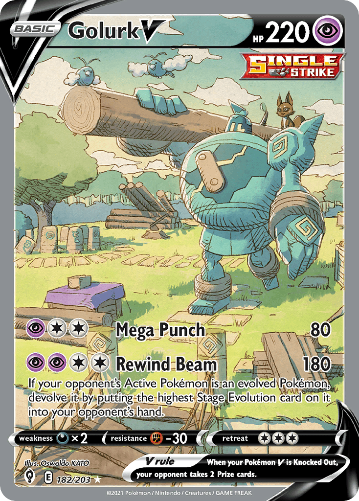 Golurk V: Evolving Skies