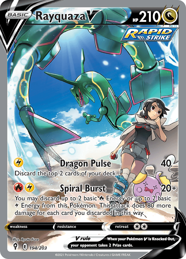Rayquaza V: Evolving Skies