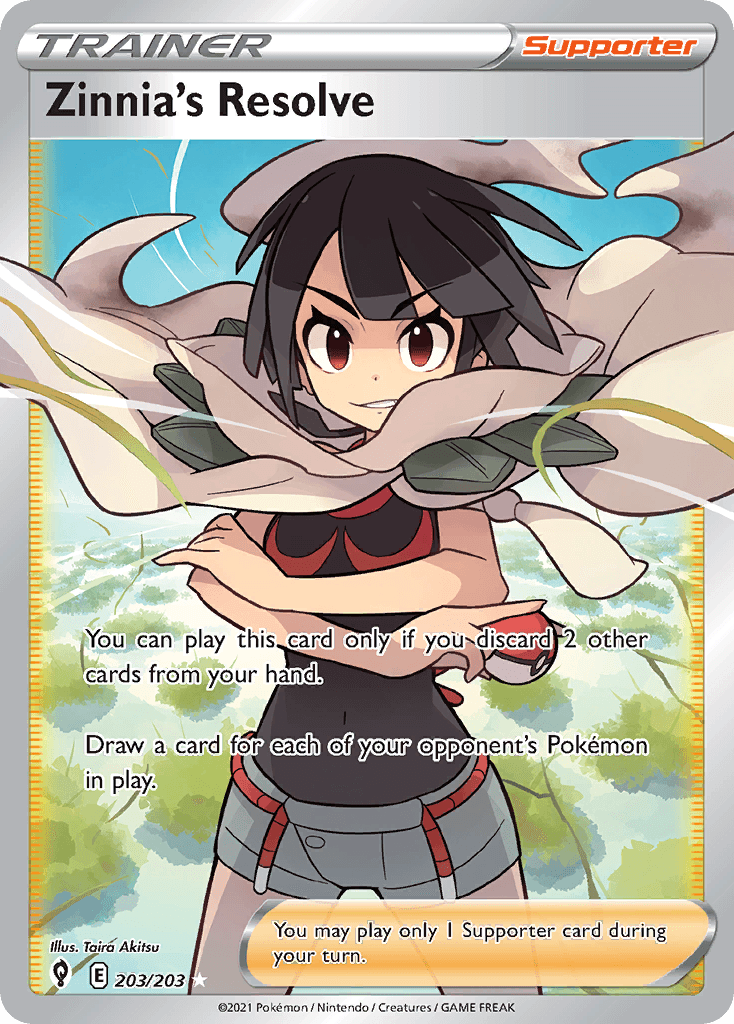 Zinnia's Resolve: Evolving Skies