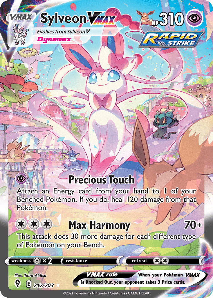Sylveon VMAX: Evolving Skies