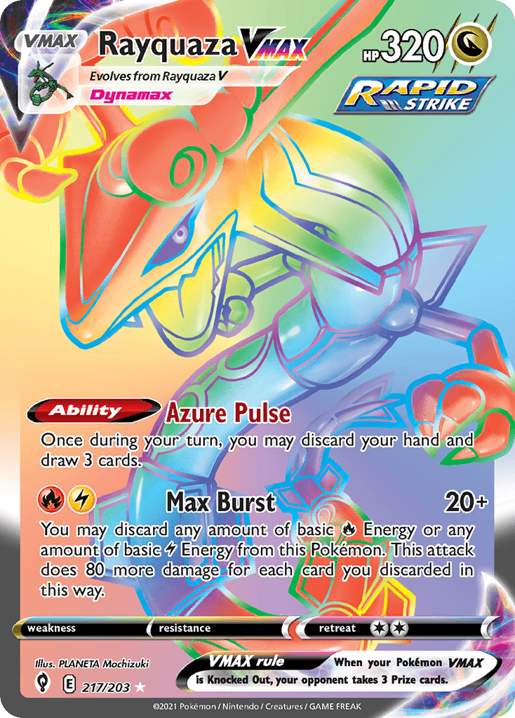 Rayquaza VMAX: Evolving Skies