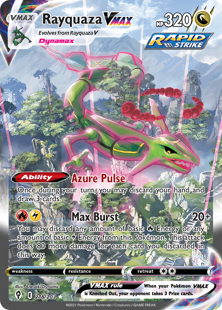Rayquaza VMAX: Evolving Skies
