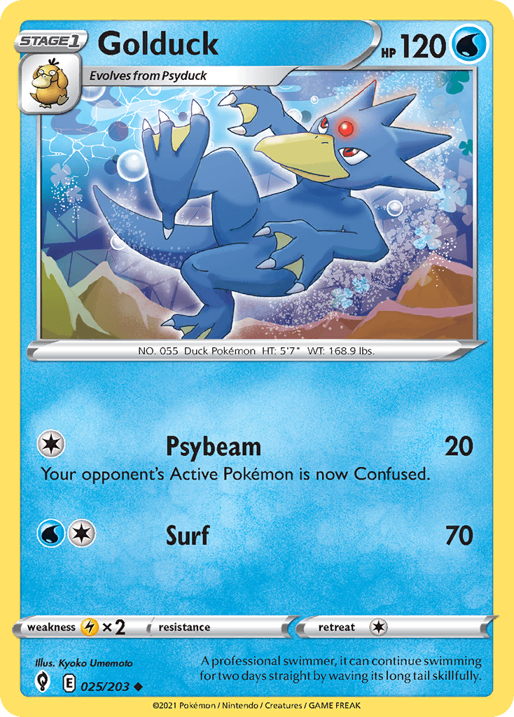 Golduck: Evolving Skies