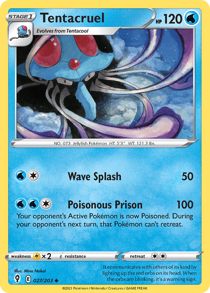 Tentacruel: Evolving Skies