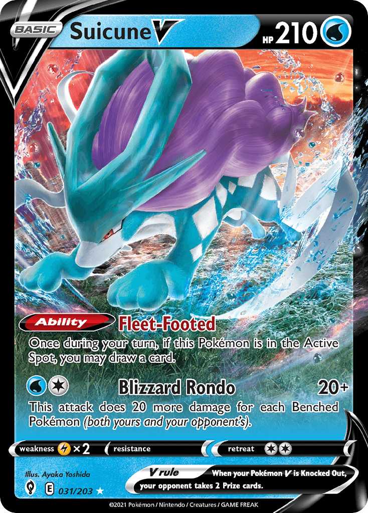 Suicune V: Evolving Skies